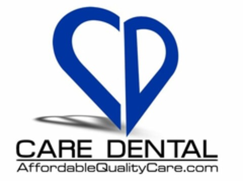 CD CARE DENTAL AFFORDABLEQUALITYCARE.COM Logo (USPTO, 09.11.2011)