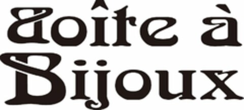 BOITE A BIJOUX Logo (USPTO, 30.12.2011)