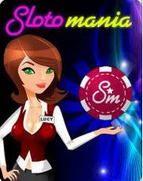 SLOTO MANIA LUCY SM Logo (USPTO, 01/09/2012)