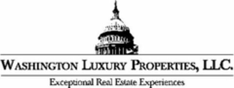 WASHINGTON LUXURY PROPERTIES, LLC. EXCEPTIONAL REAL ESTATE EXPERIENCES Logo (USPTO, 21.02.2012)