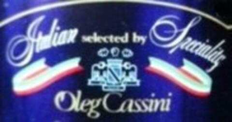 ITALIAN SPECIALTY SELECTED BY OLEG CASSINI Logo (USPTO, 03/29/2012)