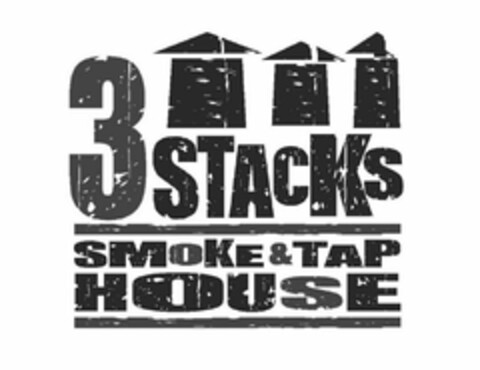 3 STACKS SMOKE & TAP HOUSE Logo (USPTO, 17.04.2012)