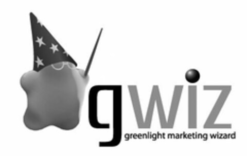 GWIZ GREENLIGHT MARKETING WIZARD Logo (USPTO, 24.04.2012)