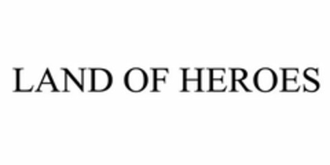 LAND OF HEROES Logo (USPTO, 19.07.2012)