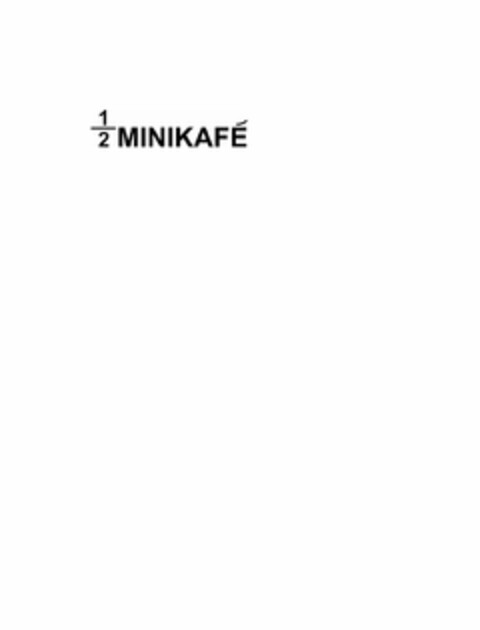 ¿MINIKAFÉ Logo (USPTO, 09/12/2012)