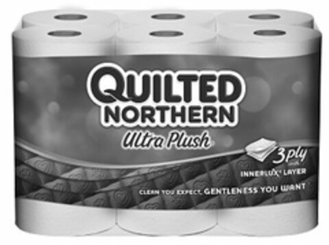 QUILTED NORTHERN ULTRA PLUSH 3 PLY WITH INNERLUX LAYER CLEAN YOU EXPECT, GENTLENESS YOU WANT Logo (USPTO, 30.04.2013)