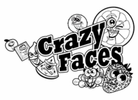 CRAZY FACES Logo (USPTO, 31.01.2014)