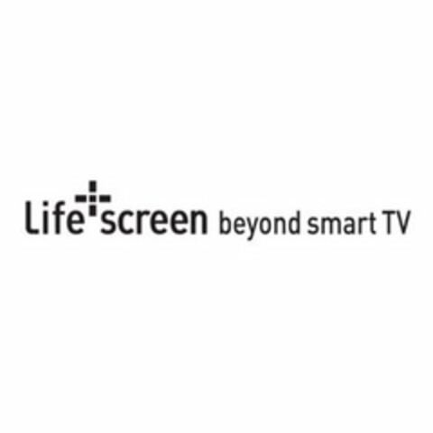 LIFE+SCREEN BEYOND SMART TV Logo (USPTO, 03/11/2014)