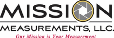 MISSION MEASUREMENTS, LLC. OUR MISSION IS YOUR MEASUREMENT Logo (USPTO, 07.10.2014)