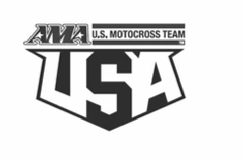 AMA U.S. MOTOCROSS TEAM USA Logo (USPTO, 10/20/2014)