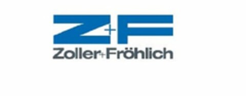 Z+F ZOLLER + FRÖHLICH Logo (USPTO, 30.12.2014)