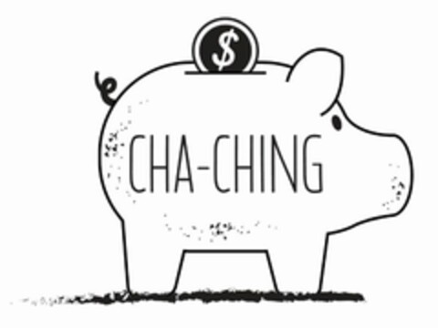 CHA-CHING Logo (USPTO, 07/14/2015)