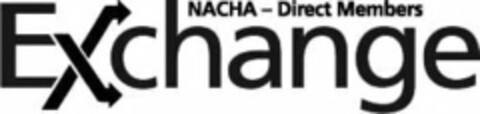 NACHA - DIRECT MEMBERS EXCHANGE Logo (USPTO, 15.07.2015)