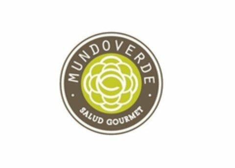 · MUNDOVERDE · SALUD GOURMET Logo (USPTO, 10/22/2015)