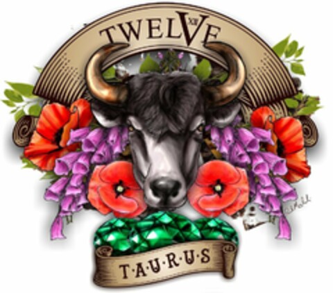TWELVE XII TAURUS PAUL MICHALSKI Logo (USPTO, 17.11.2015)