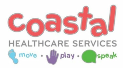 COASTAL HEALTHCARE SERVICES MOVE · PLAY · SPEAK Logo (USPTO, 09.02.2016)