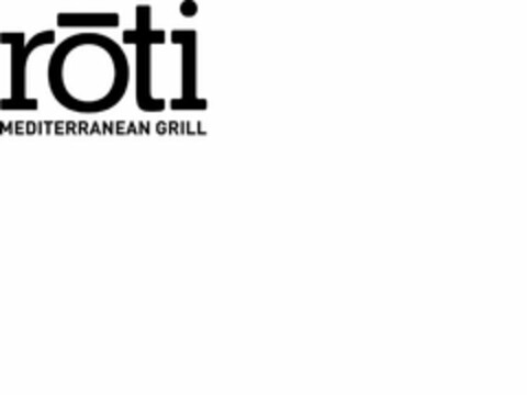 ROTI MEDITERRANEAN GRILL Logo (USPTO, 24.05.2016)