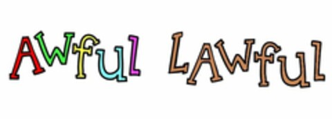 AWFUL LAWFUL Logo (USPTO, 18.01.2017)