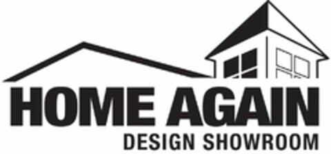 HOME AGAIN DESIGN SHOWROOM Logo (USPTO, 17.02.2017)