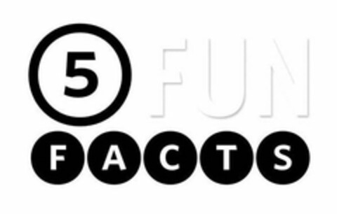 5 FUN FACTS Logo (USPTO, 07/21/2017)