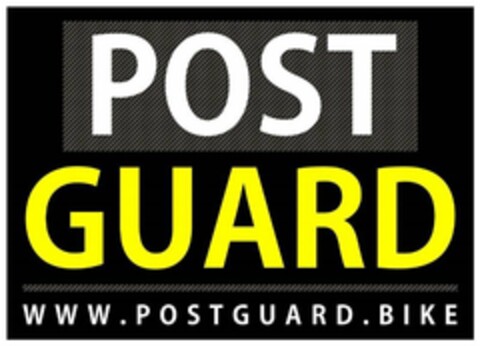 POST GUARD WWW.POSTGUARD.BIKE Logo (USPTO, 19.10.2017)