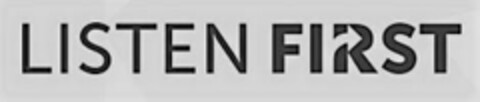 LISTENFIRST Logo (USPTO, 01/04/2018)