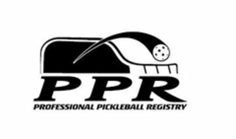 PPR PROFESSIONAL PICKLEBALL REGISTRY Logo (USPTO, 07/05/2018)