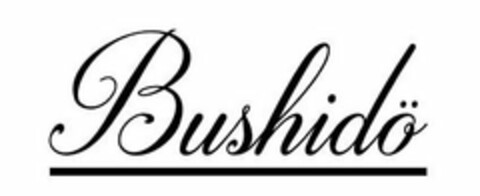 BUSHIDÖ Logo (USPTO, 11/27/2018)