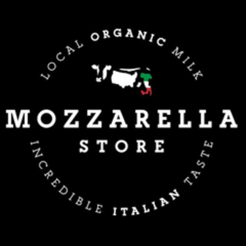 LOCAL ORGANIC MILK MOZZARELLA STORE INCREDIBLE ITALIAN TASTE Logo (USPTO, 14.05.2019)