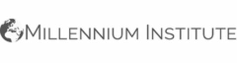 MILLENNIUM INSTITUTE Logo (USPTO, 08/08/2019)