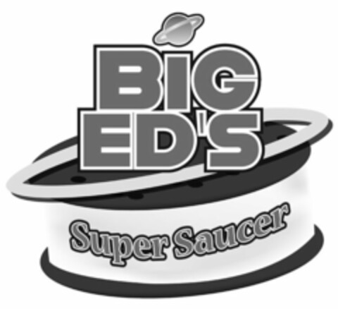 BIG ED'S SUPER SAUCER Logo (USPTO, 21.10.2019)