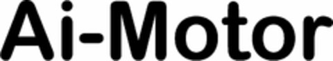 AI-MOTOR Logo (USPTO, 10.01.2020)