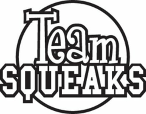 TEAM SQUEAKS Logo (USPTO, 26.02.2009)