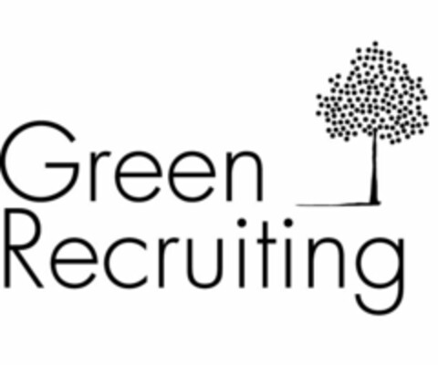 GREEN RECRUITING Logo (USPTO, 04/29/2009)