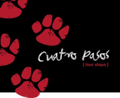 CUATRO PASOS [ FOUR STEPS ] Logo (USPTO, 09.05.2009)