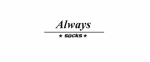 ALWAYS SOCKS Logo (USPTO, 05.01.2010)