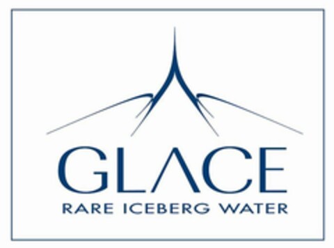GLACE RARE ICEBERG WATER Logo (USPTO, 27.08.2010)