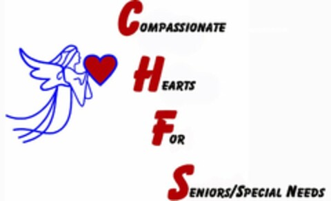 COMPASSIONATE HEARTS FOR SENIORS/SPECIAL NEEDS Logo (USPTO, 12.10.2010)