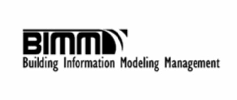 BIMM BUILDING INFORMATION MODELING MANAGEMENT Logo (USPTO, 15.12.2010)