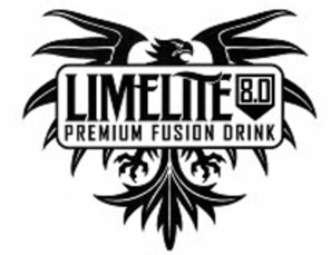 LIMELITE 8.0 PREMIUM FUSION DRINK Logo (USPTO, 23.06.2011)