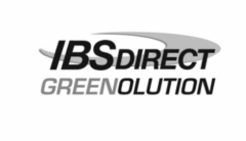 IBSDIRECT GREENOLUTION Logo (USPTO, 28.07.2011)