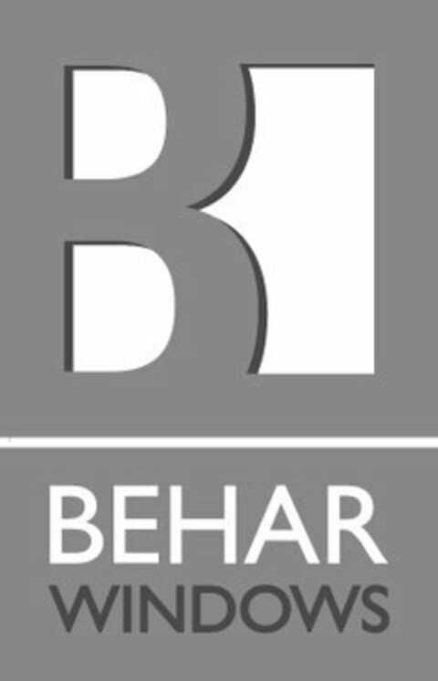 B BEHAR WINDOWS Logo (USPTO, 16.05.2012)