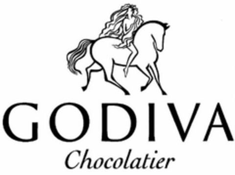 GODIVA CHOCOLATIER Logo (USPTO, 26.06.2012)