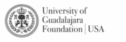 UNIVERSITY OF GUADALAJARA FOUNDATION USA Logo (USPTO, 01.10.2012)