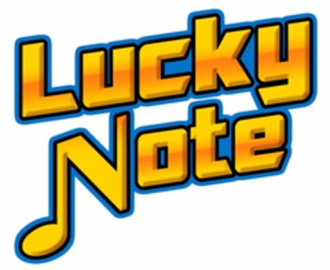 LUCKY NOTE Logo (USPTO, 10/30/2012)
