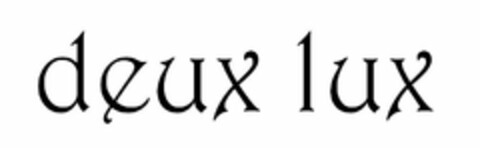 DEUX LUX Logo (USPTO, 01.08.2013)