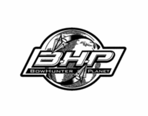B-H-P BOWHUNTER PLANET Logo (USPTO, 08/19/2013)
