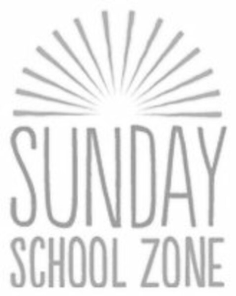 SUNDAY SCHOOL ZONE Logo (USPTO, 09.10.2013)