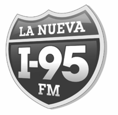 LA NUEVA I-95 FM Logo (USPTO, 02/21/2014)