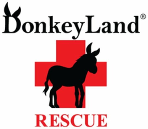 DONKEYLAND RESCUE Logo (USPTO, 07.03.2014)